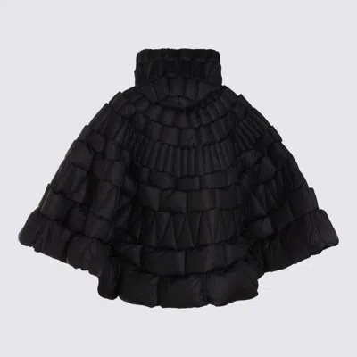 Raxxy 3d Diamond Down Coat In Black