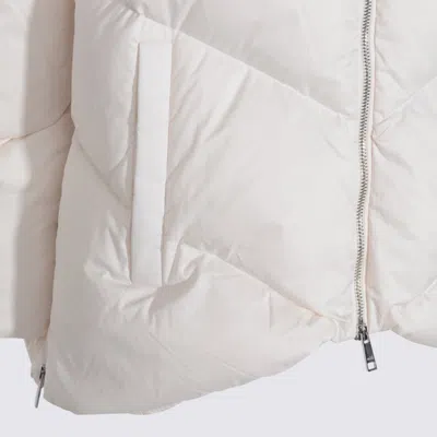 Add White Down Jacket In White