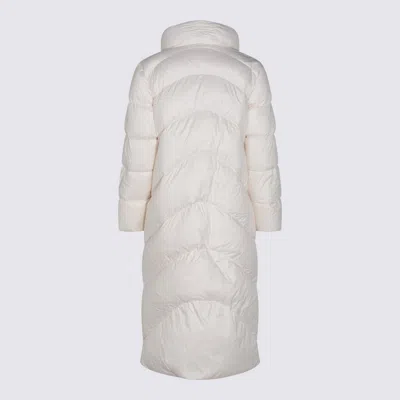 Add Down Coat In Neutral