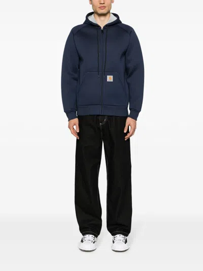 Carhartt Wip Car Lux Jupiter Hooded Jacket In Blue