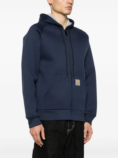Carhartt Wip Car Lux Jupiter Hooded Jacket In Blue