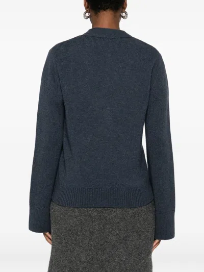 Lisa Yang Women Danni Cashmere Cardigan In Blue