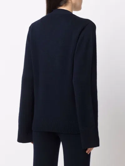 Lisa Yang Danni Cashmere Cardigan In Blue