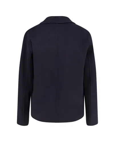Paltò Dante Zip-up Shirt Jacket In Blue