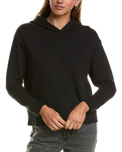 James Perse Pullover Hoodie In Black