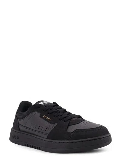 Axel Arigato Dice Lo Leather And Suede Low-top Sneakers In Black