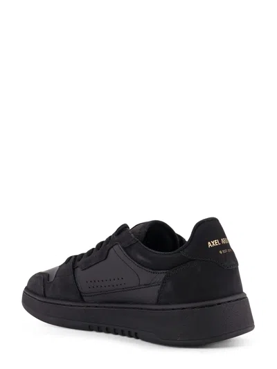 Axel Arigato Dice Lo Leather And Suede Low-top Sneakers In Black