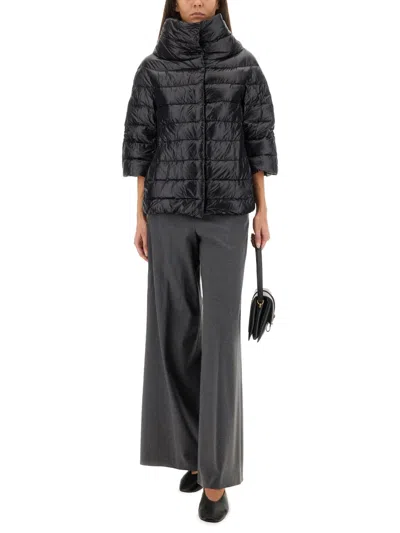 Herno Ultralight Nylon Hood In Black