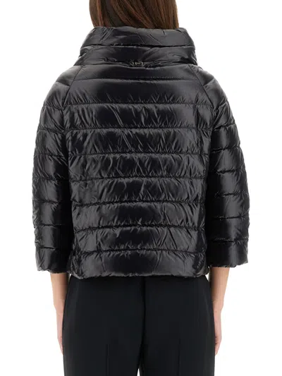 Herno Down Jacket "sofia" In Black