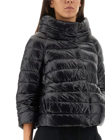 Herno Down Jacket "sofia" In Black