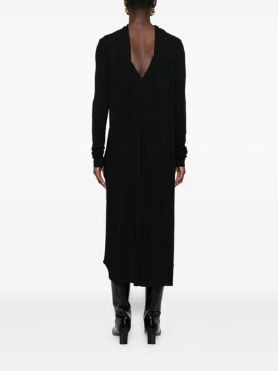 Totême Toteme Long Cape Dress In Black