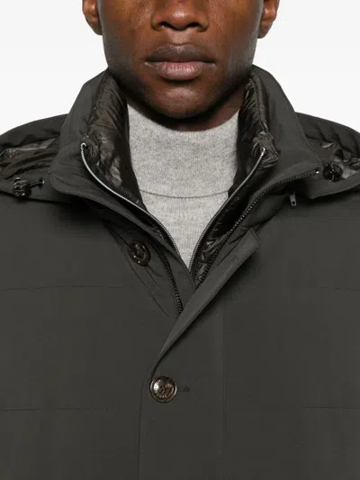 Montecore Hooded Jacket In Green