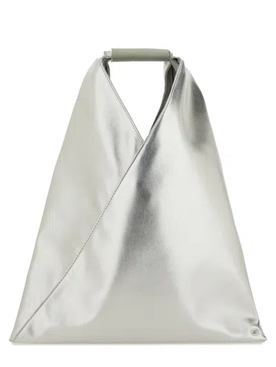 Mm6 Maison Margiela Japanese Bag Small In Silver