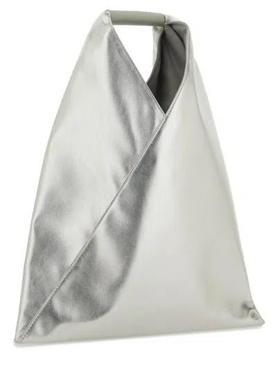 Mm6 Maison Margiela Japanese Bag Small In Silver