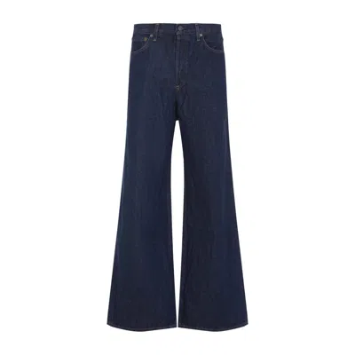 Agolde Cotton Dame Jeans In Multi