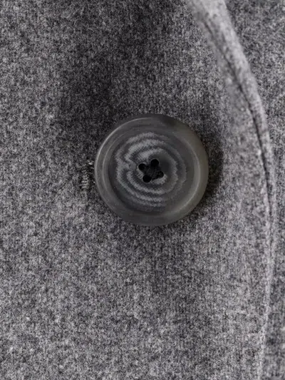 Hugo Boss Tailored Jacket Featuring Structured Shoulders In Gray