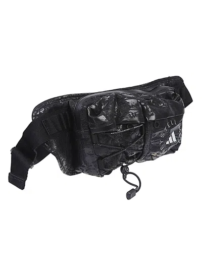 Adidas By Stella Mccartney Lobo Bumbag In Black