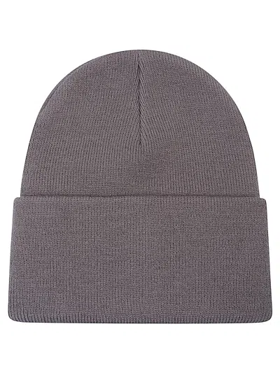 Carhartt Wip Main Logo Beanie In Blue