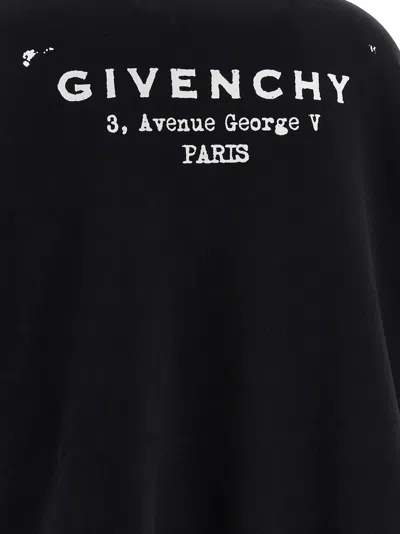 Givenchy Oversized Hooded Sweatshirt Kangaroo Pocket In Multi