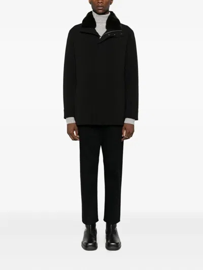 Montecore Men`s Down Padded Jacket In Black