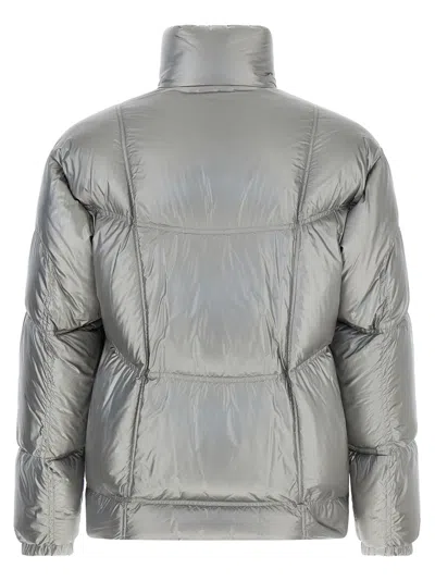 Laminar Metallic Shield Down Jacket With Titanium Coating Clothing In Gray