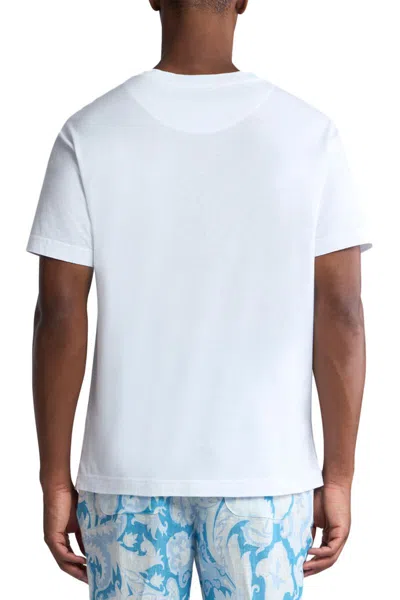 Etro Embroidered T-shirt In White
