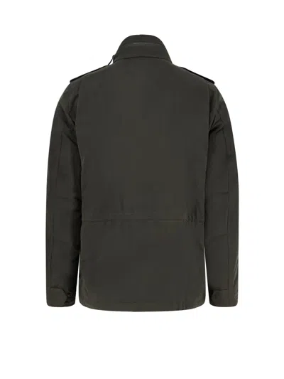 Aspesi Cotton Blend Sahariana Adjustable Waist In Black