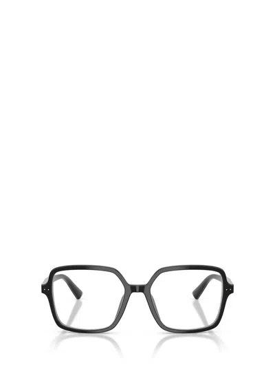 Jimmy Choo Geometric Frame Plano Lens In Black