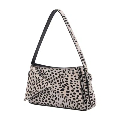 Coperni Animal-print Baguette Shoulder Bag In White
