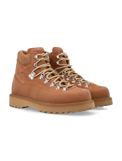 Diemme Tan Roccia Vet Gomma Boots In Brown