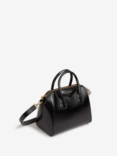 Givenchy Borsa A Mano Antigona Piccola In Pelle Cioccolato  Donna In Black