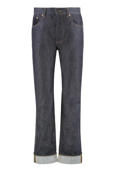 Bottega Veneta Jeans Straight With 5 Pockets In Blue