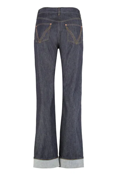 Bottega Veneta Jeans Straight With 5 Pockets In Blue