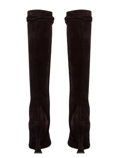 Paris Texas Nina 105 Lace-up Boot In Black