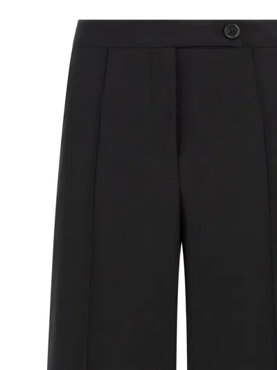 Pinko Trousers Blacks And Greys In Black