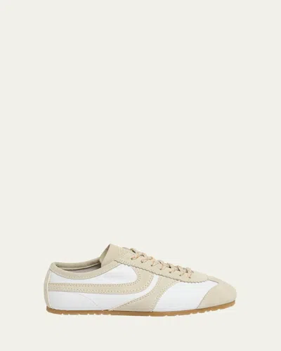Dries Van Noten Leather Sneaker In Multi