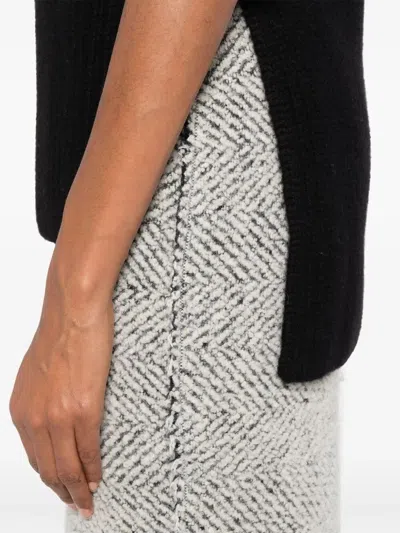 Alberta Ferretti Women Skirt In Gray