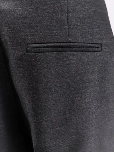 Alberta Ferretti Women Virgin Wool And Silk Trousers In Blue