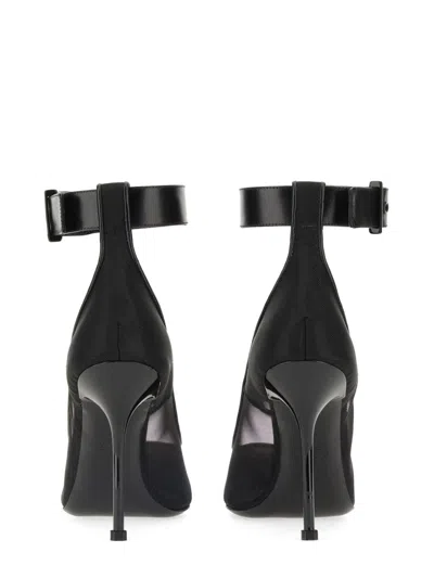 Alexander Mcqueen Women Punk Pumps With Strap In Multi