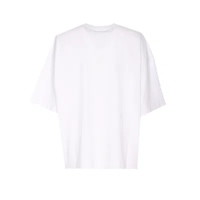 Alexander Wang Crystal Hotfix Star Jersey T-shirt In White