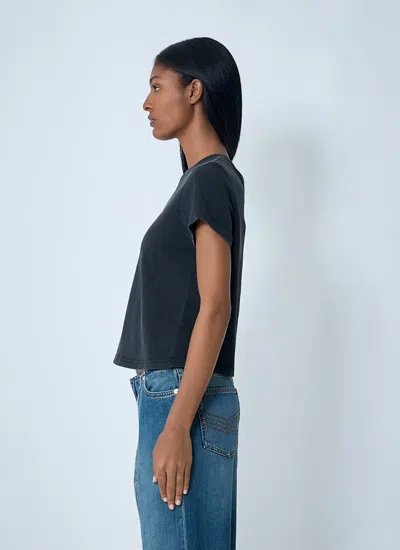 Alexander Wang T-shirt With Logo In Blue