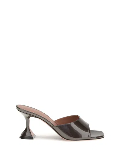 Amina Muaddi Lupita Sandals In Green