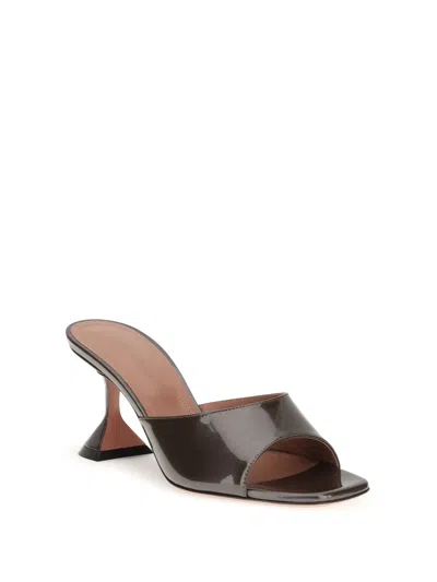 Amina Muaddi Lupita Sandals In Green