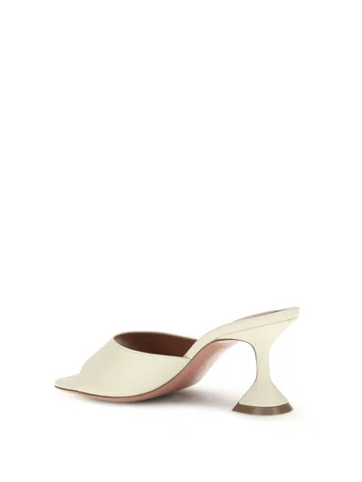 Amina Muaddi Women Lupita Sandals In Metallic