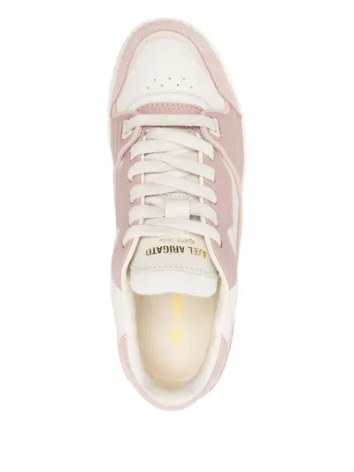 Axel Arigato Sneakers With Round Toe And Contrast Panels In Pink