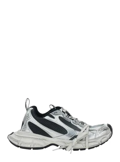 Balenciaga Multicolor Mesh And Rubber 3 Xl Gradient Sneakers In Gray
