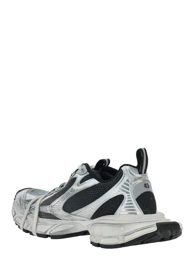 Balenciaga Multicolor Mesh And Rubber 3 Xl Gradient Sneakers In Gray
