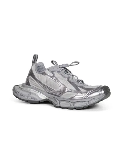 Balenciaga Men Grey Mesh And Polyurethane 3xl Sneakers In Multi