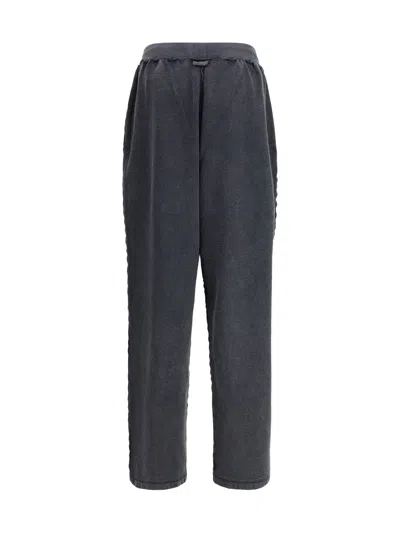 Balenciaga Oversized Sweatpants In Blue