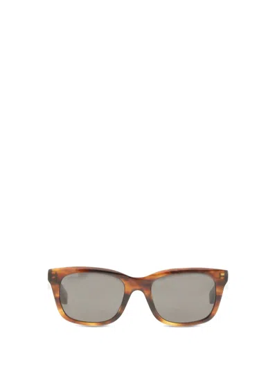 Balenciaga Eyewear Square Frame Sunglasses In Brown